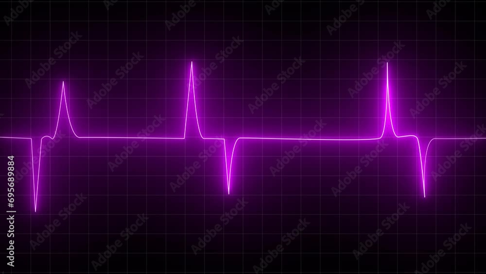 Animated solar neon with heartbeat animation Animated solar neon with heartbeat animation