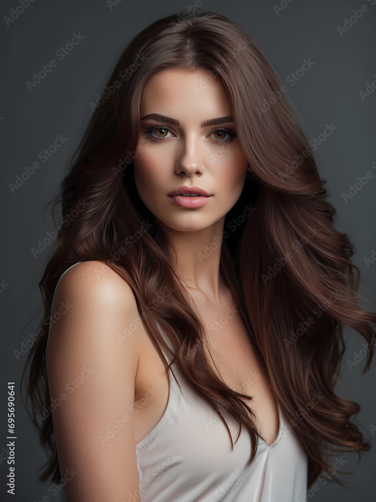 Fototapeta premium close up portrait of a woman