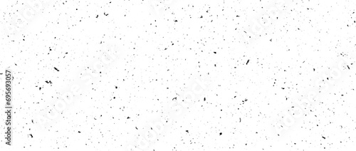 Mottled seamless pattern. Small dirty grunge sprinkles, particles, dots and spots texture. Noise grain repeating background. Overlay random grungy grit wallpaper. Vector dust distressed backdrop photo