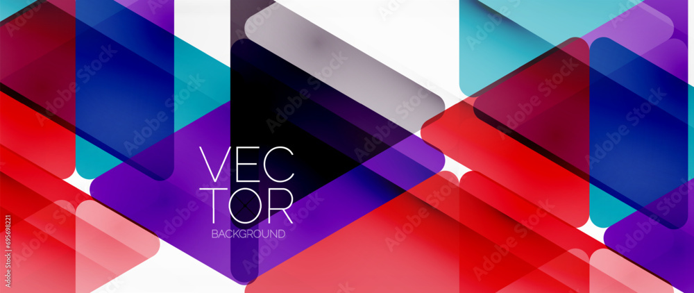 Abstract background. Color transparent triangles in mosaic style with shadow lines. Design for website headers, social media posts, digital art displays, presentations, branding elements, wallpapers Abstract background. Color transparent triangles in mosaic style with shadow lines. Design for website headers, social media posts, digital art displays, presentations, branding elements, wallpapers