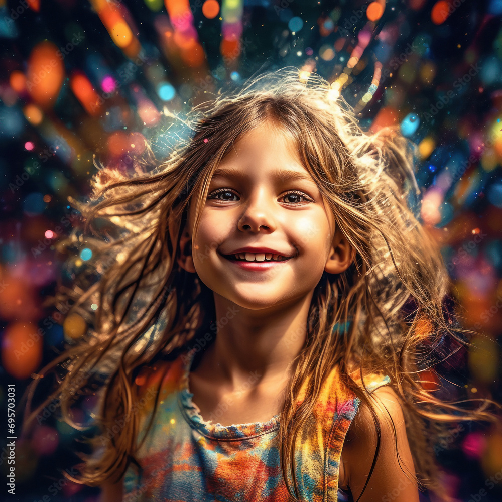 cute smiling little girl