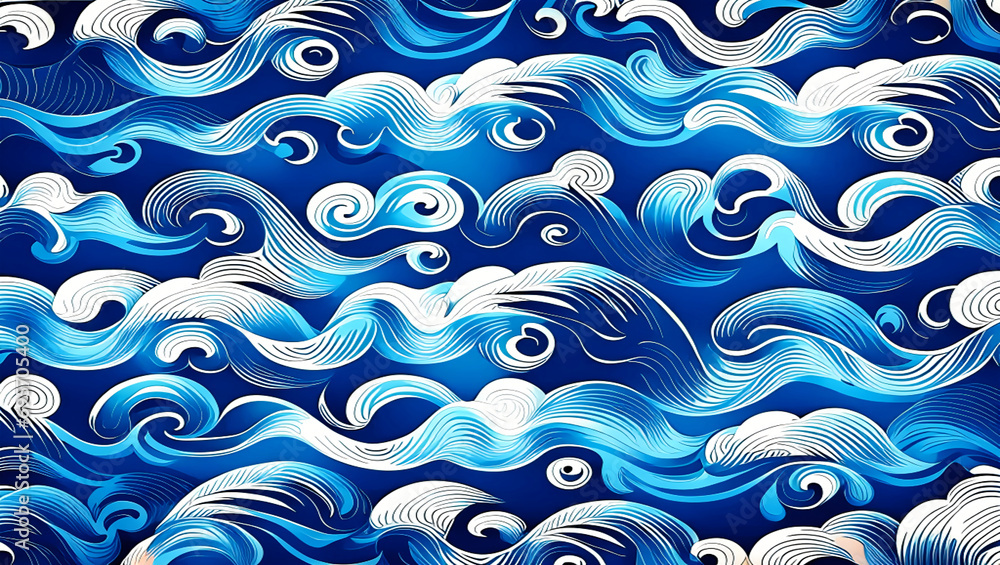 abstract water wave art abstract water wave art