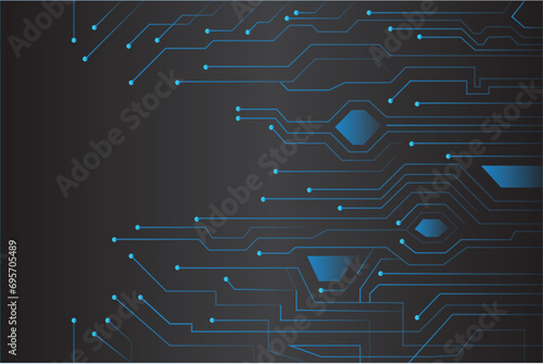 circuit board Digital Technology background photo