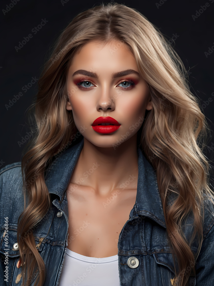 Fototapeta premium portrait of a woman