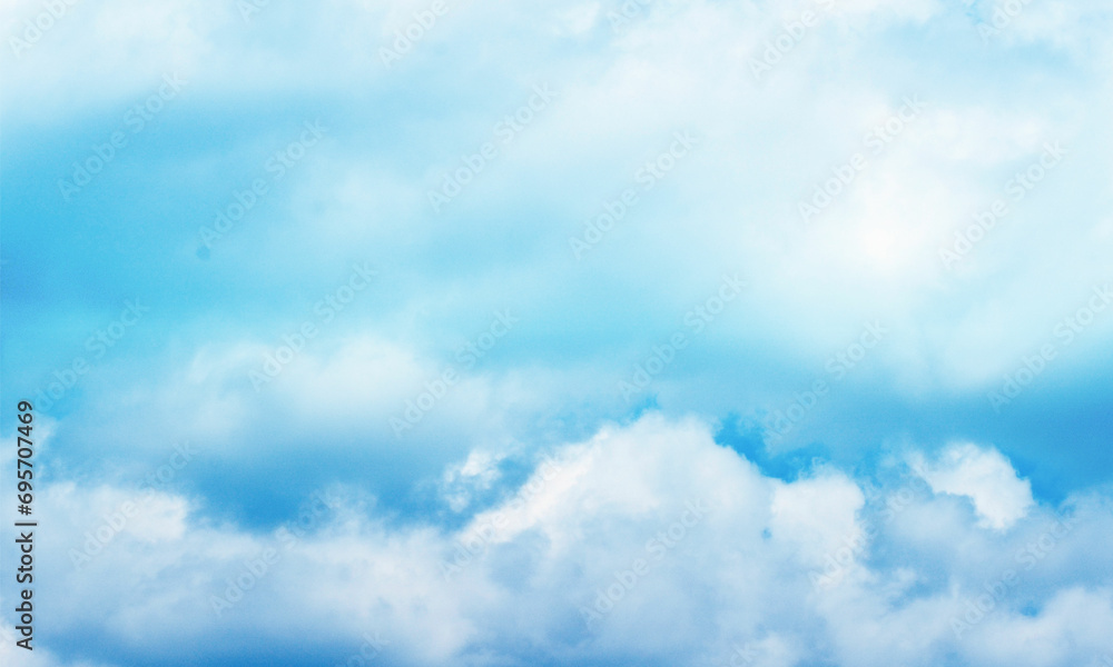 background photo of blue sky with clouds