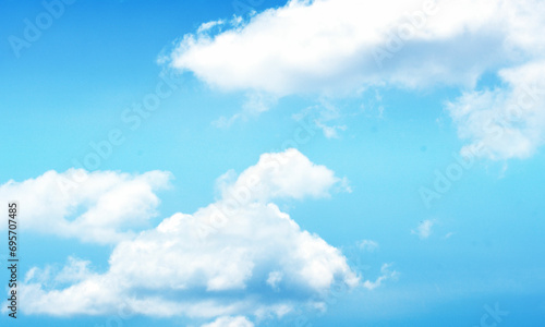 Fototapeta Naklejka Na Ścianę i Meble -  background photo of blue sky with clouds