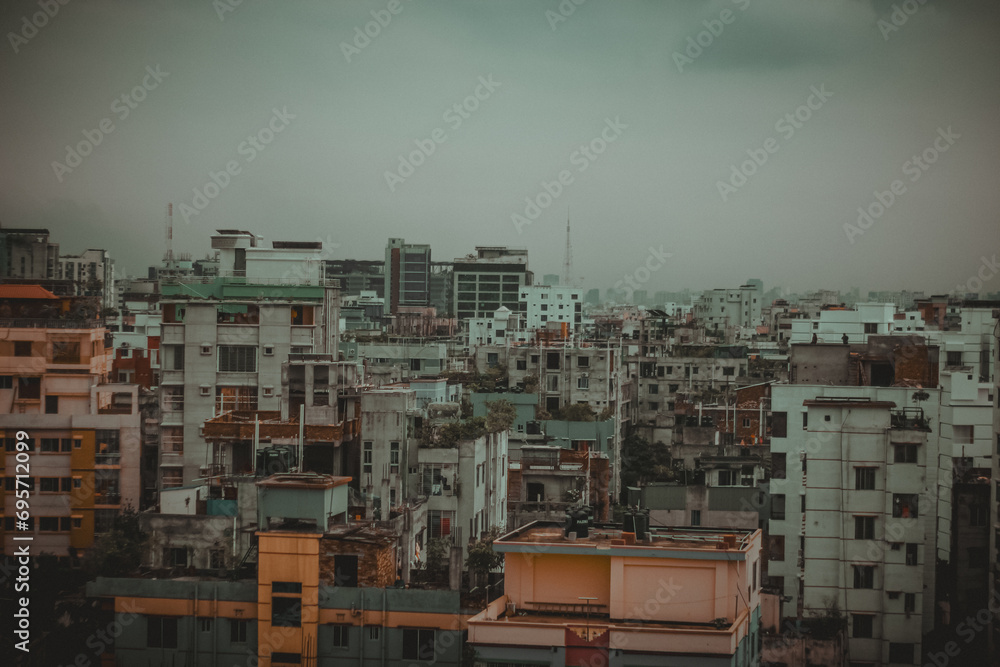 The Beautiful View Of The City. The Beautiful View Of The City.