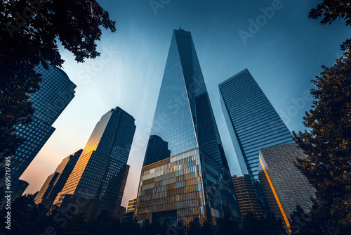 Buildings in Manhattan photo