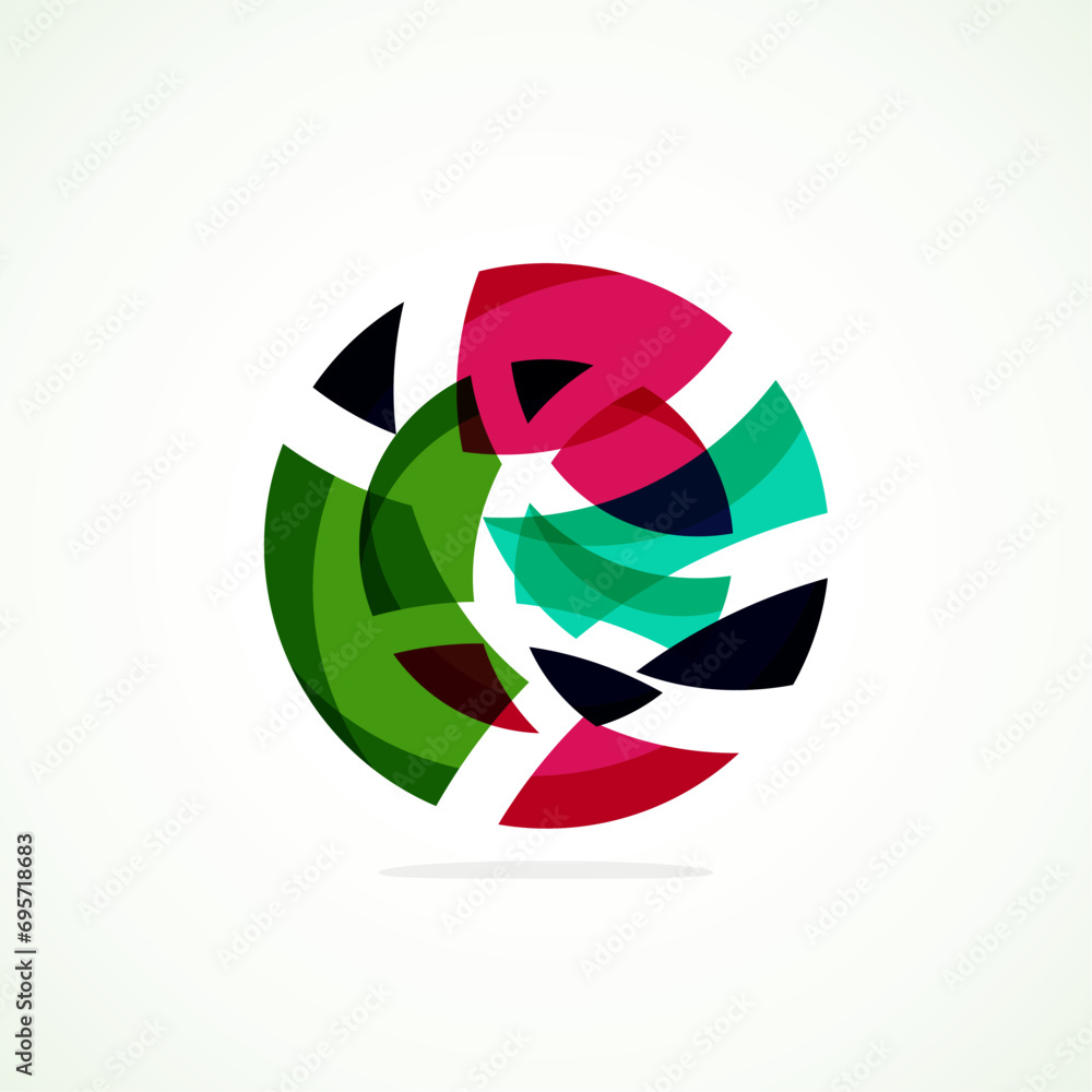 Abstract circle logo - minimalist emblem, timeless and universal shape of circle. Unique logo represent range of brands and concepts, encapsulating simplicity and creativity in single, iconic image Abstract circle logo - minimalist emblem, timeless and universal shape of circle. Unique logo represent range of brands and concepts, encapsulating simplicity and creativity in single, iconic image