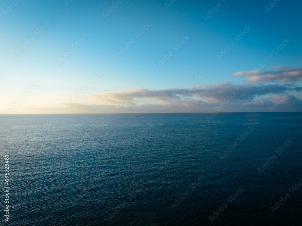 Aerial view of beautiful clouds and blue sky Aerial view of beautiful clouds and blue sky