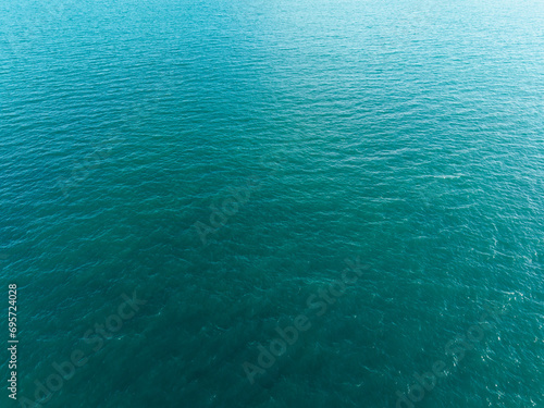 Aerial view of beautiful sea water