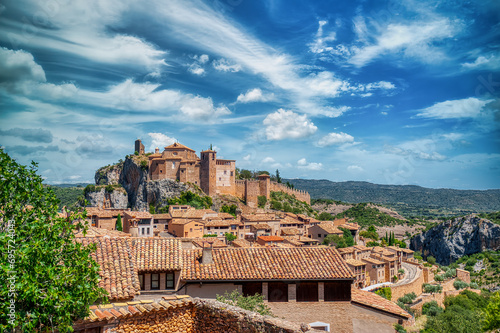 Alquezar is a municipality and Spanish town in the Somontano de Barbastro region, in the province of Huesca, autonomous community of Aragon. Spain photo