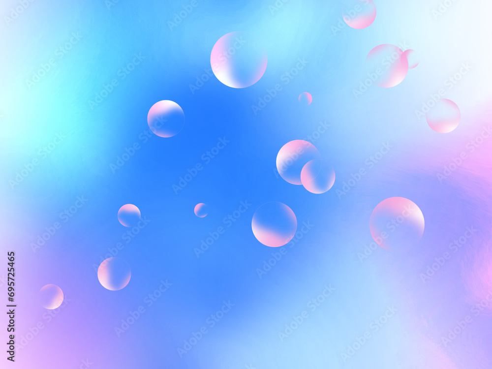 しゃぼん玉が舞う背景 しゃぼん玉が舞う背景