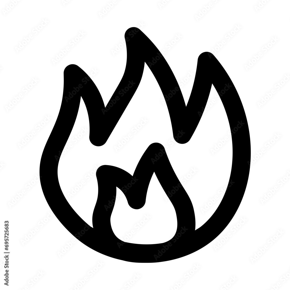 Fire Line UI Icon Fire Line UI Icon