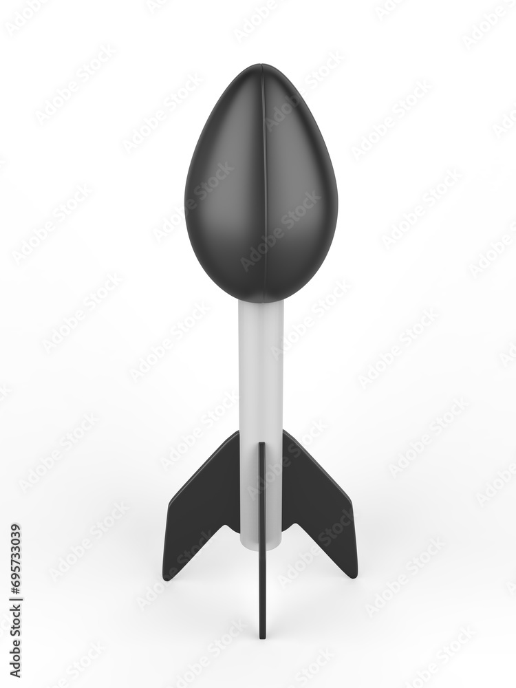 Blank dart toy Isolated on white background. 3d illustration. Blank dart toy Isolated on white background. 3d illustration.