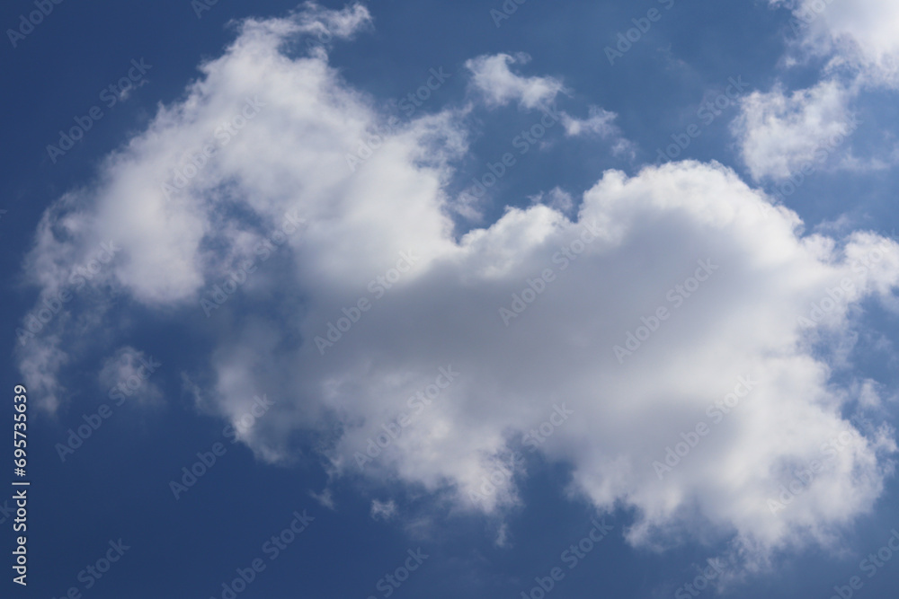 Cloudscape has been developing in gorgeous form. The vast blue sky and clouds sky background.