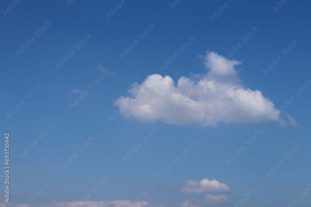 blue sky background with tiny clouds, nature cloud blue sky background.