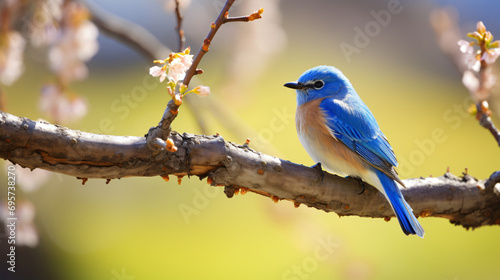 Western Bluebird Santa Ynez California
