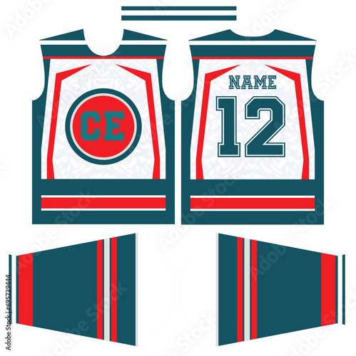 American hockey jersey design 