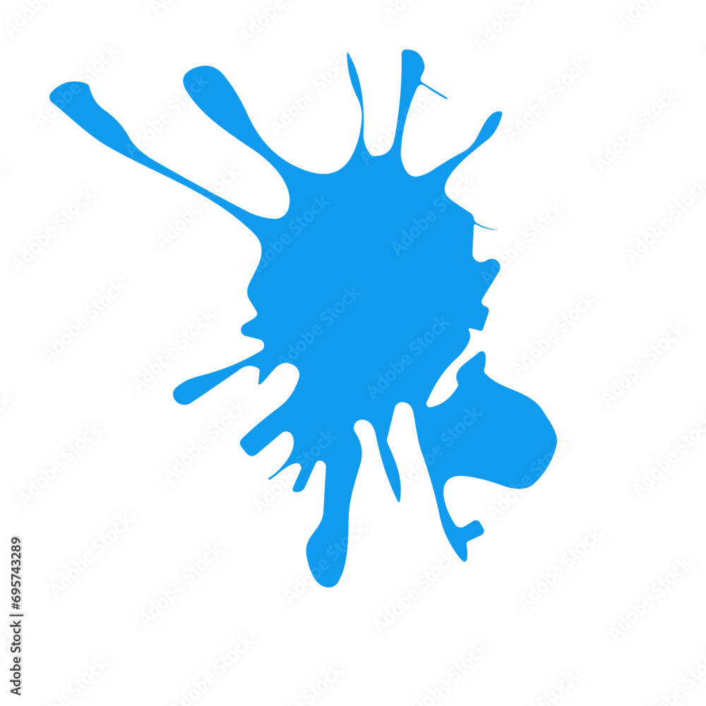 Obraz premium colorful Paint splatters Vector 