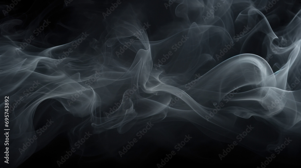 Background of Smoke movement patterns. Background of Smoke movement patterns.