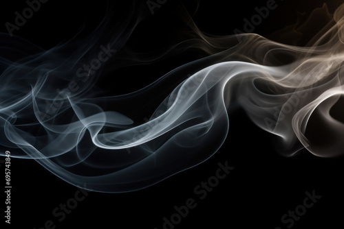 Background of Smoke movement patterns.