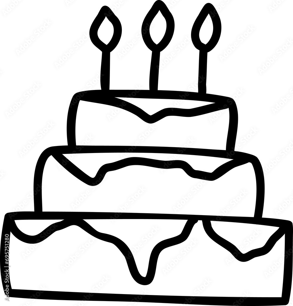 Birthday Hand Drawn Icons Line Art Element
Birthday Hand Drawn Icons Line Art Element
