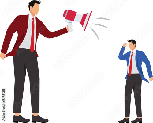 Slavery, Manager,Subordination,Bossy,Anger,Displeased, Businessman
