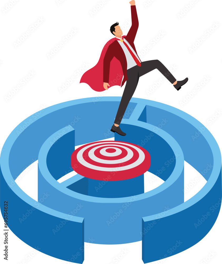 Flying, Maze, Adversity, Conquering Adversity, Vector, Danger, Businessman Flying, Maze, Adversity, Conquering Adversity, Vector, Danger, Businessman