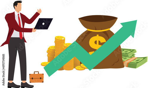 Finance, Transparent, Wages, Currency, Finance, Global Finance, Businessman