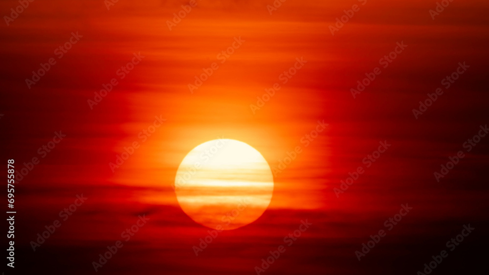 Beautiful nature morning with orange, yellow sunshine and fluffy clouds. Beautiful colorful dramatic sky with clouds at sunset or sunrise. Beautiful nature morning with orange, yellow sunshine and fluffy clouds. Beautiful colorful dramatic sky with clouds at sunset or sunrise.