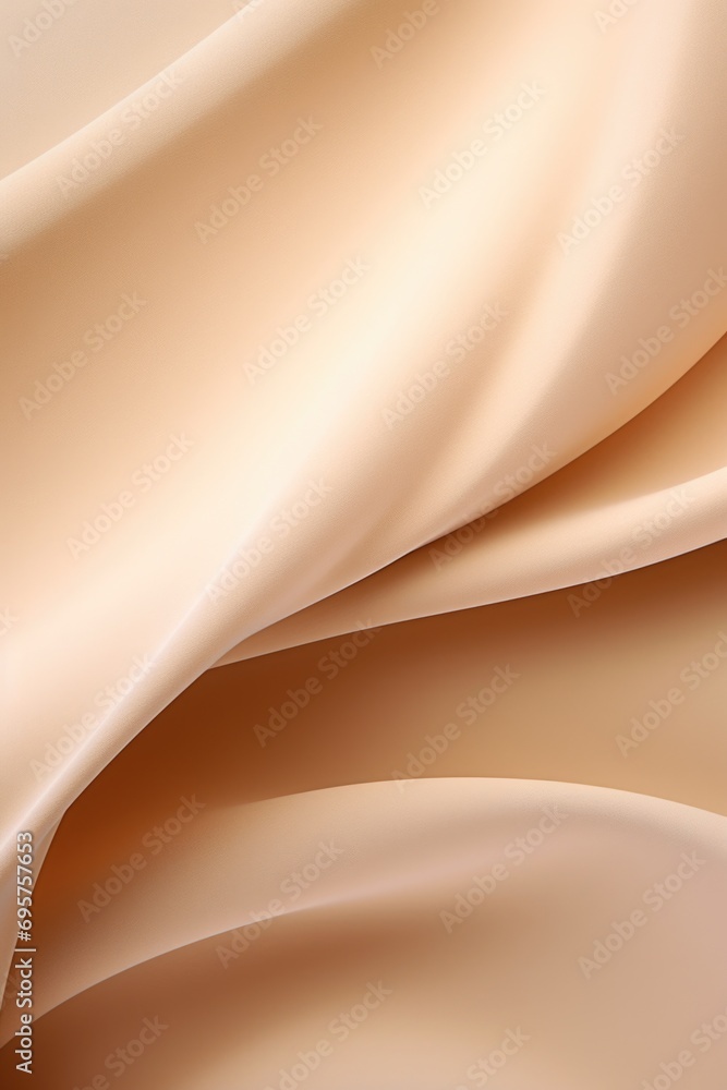 Beige fabric seen up close. Versatile for various uses Beige fabric seen up close. Versatile for various uses