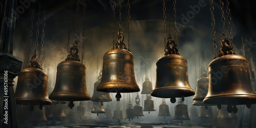 Freedom Bells representing the call for liberty and justice. photo