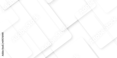 White wave line futuristic high technology triangle paper background. White abstract Modern gray flowing wave lines and glowing moving lines. Geometric minimal digital high-technology background.