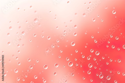 light Red gradient background with water drops