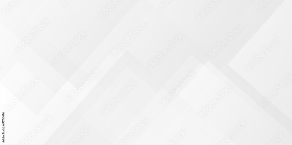 Modern Abstract white and gray triangle technology lines. white light & grey background. Space design concept. Decorative web layout or poster, banner. White grey background vector design.
