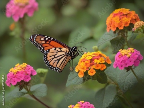 butterfly on flower © aleesha