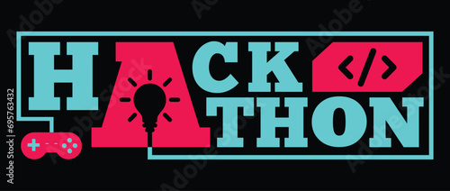 Hackathon or Information Technology Idea Competition or Coding Competition Logo