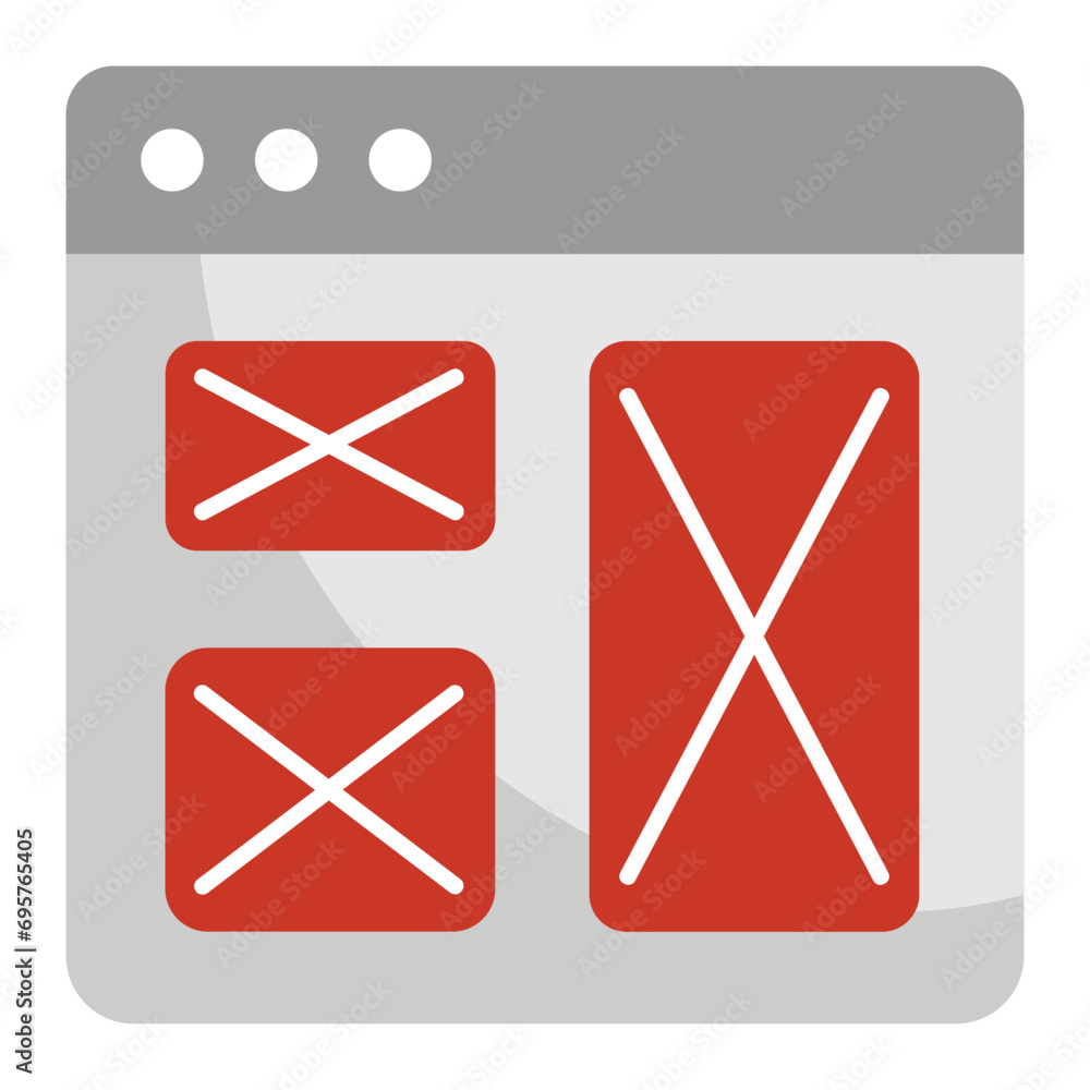 Wireframe Icon Wireframe Icon