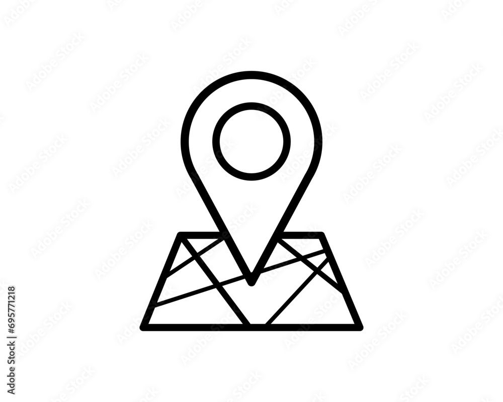 Location gps maps pointer icon vector symbol design Location gps maps pointer icon vector symbol design