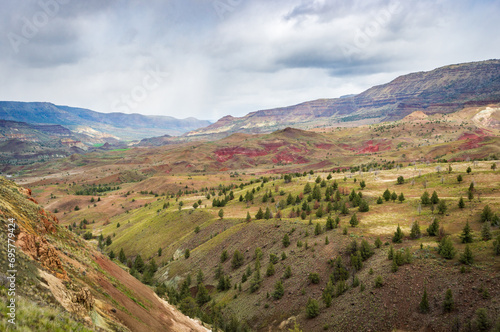 The Rugged Landscape of John Day Fossil Beds National Monument