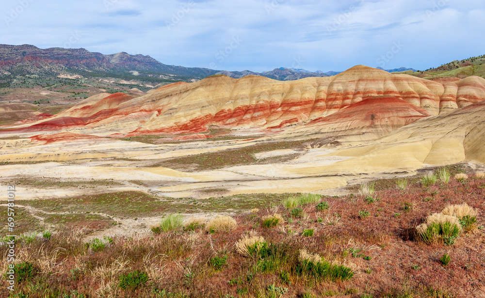 Painted Hills, John Day Fossil Beds National Monument Painted Hills, John Day Fossil Beds National Monument