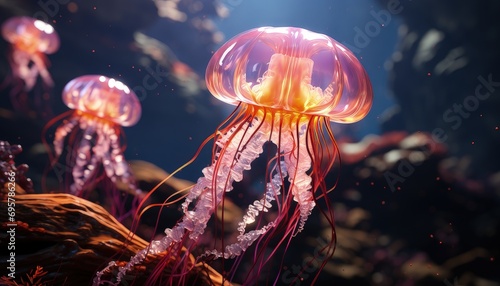 A Jellyfish animal © Mahenz