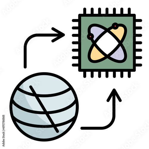 Quantum Emulator Icon
