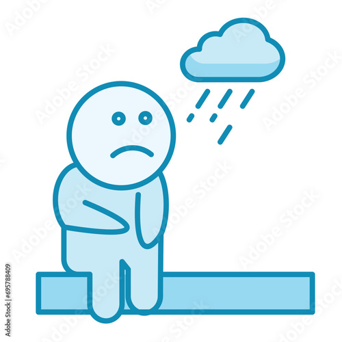 Loneliness Icon