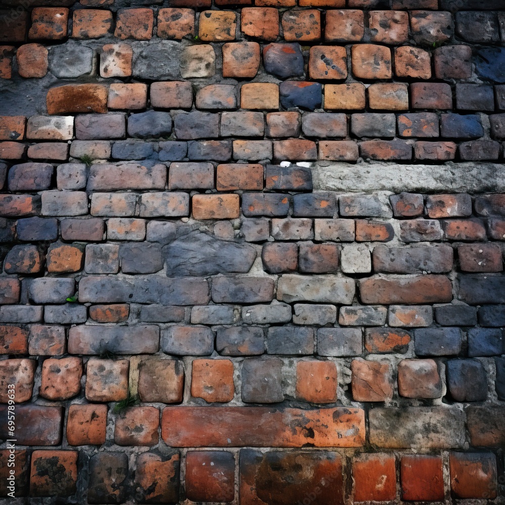 Brick floor background, texture Brick floor background, texture