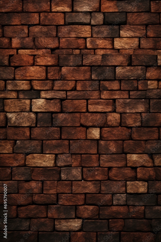 Fototapeta premium Brick floor background