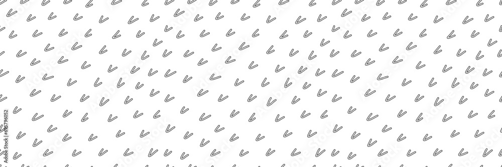 Fototapeta premium Small dash seamless pattern. Hand drawn diagonal pencil line. Freehand pen drawing line. Vector Illustration for wallpaper, print, fabric.