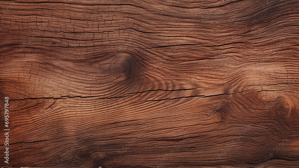 Naklejka premium Ultra High Definition: The Intricate Beauty of Wood Texture