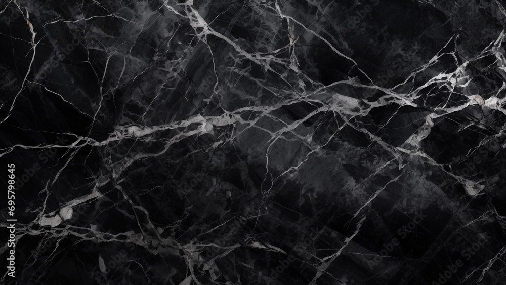 Sophisticated Patterns: Black Marble Texture with White Highlights Sophisticated Patterns: Black Marble Texture with White Highlights